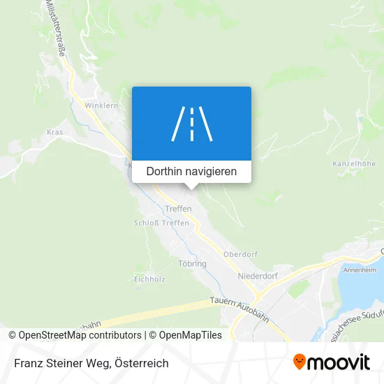 Franz Steiner Weg Karte