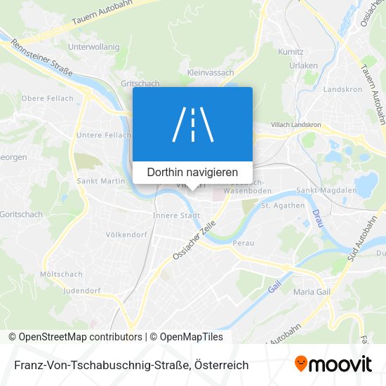 Franz-Von-Tschabuschnig-Straße Karte