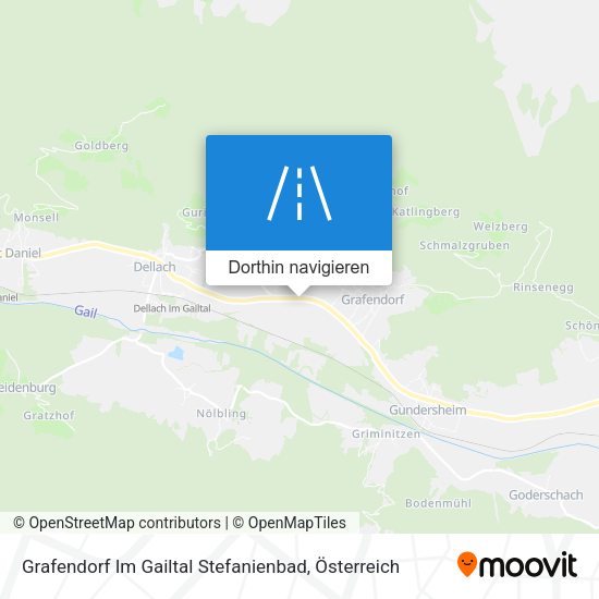 Grafendorf Im Gailtal Stefanienbad Karte