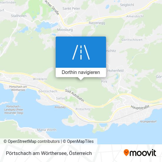 Pörtschach am Wörthersee Karte