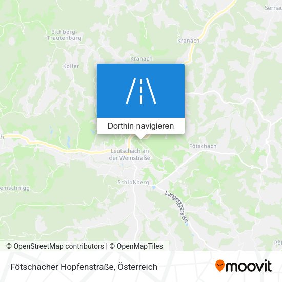 Fötschacher Hopfenstraße Karte