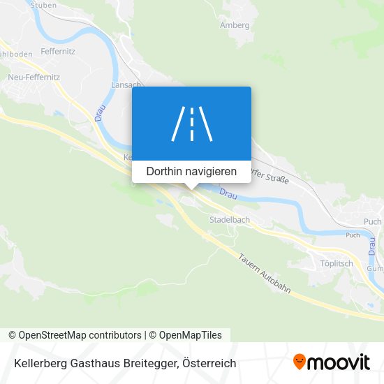 Kellerberg Gasthaus Breitegger Karte
