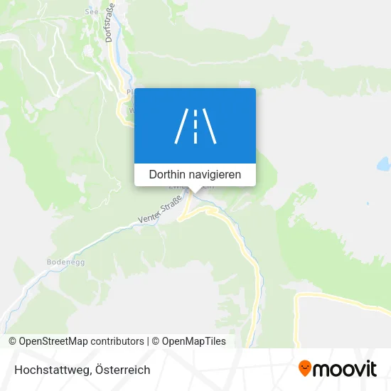 Hochstattweg Karte