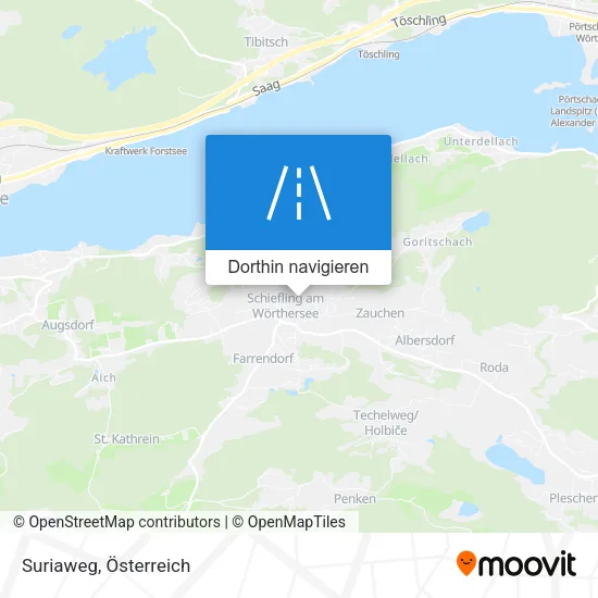 Suriaweg Karte