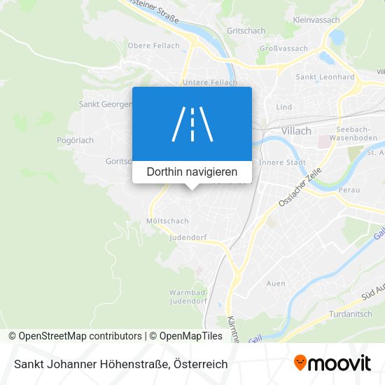 Sankt Johanner Höhenstraße Karte