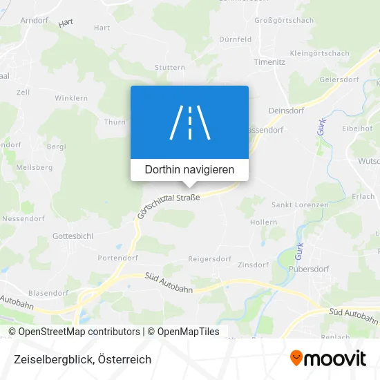 Zeiselbergblick Karte