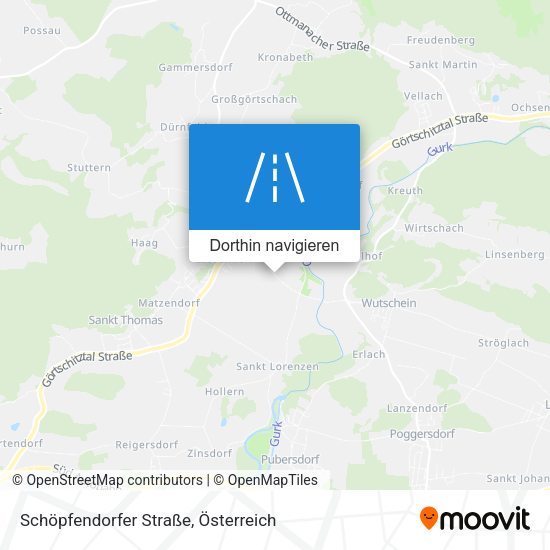 Schöpfendorfer Straße Karte