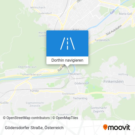 Gödersdorfer Straße Karte