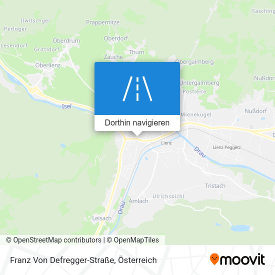 Franz Von Defregger-Straße Karte