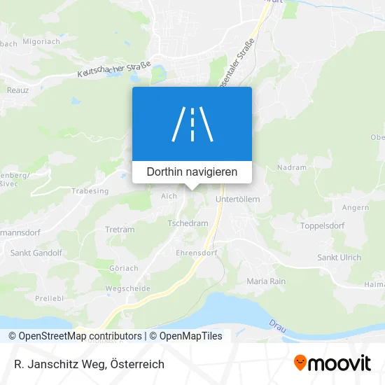 R. Janschitz Weg Karte