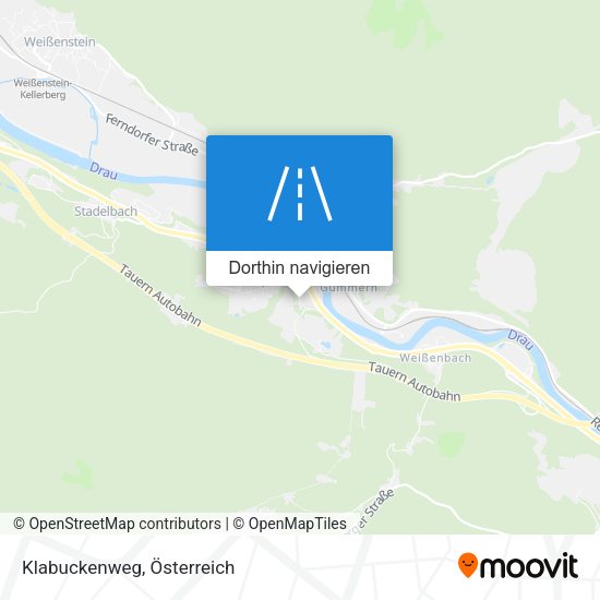 Klabuckenweg Karte