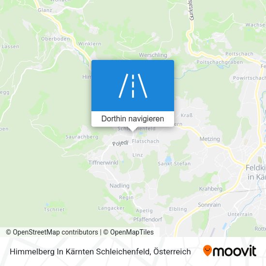 Himmelberg In Kärnten Schleichenfeld Karte