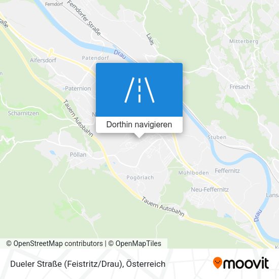 Dueler Straße (Feistritz/Drau) Karte
