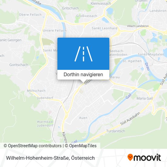 Wilhelm-Hohenheim-Straße Karte