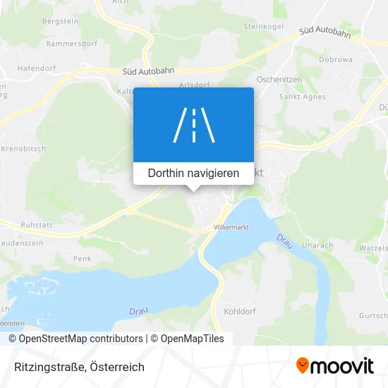 Ritzingstraße Karte