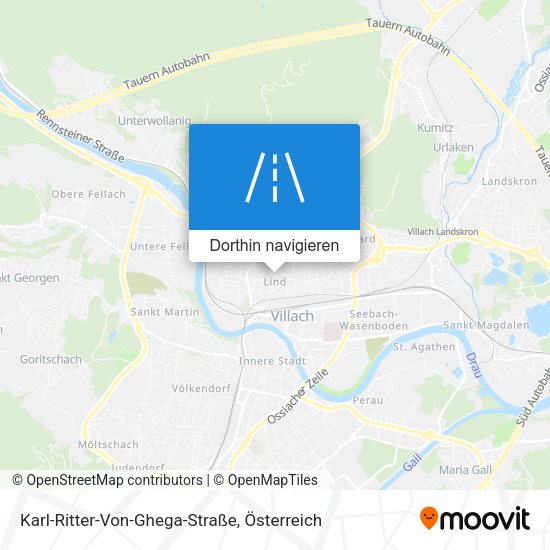 Karl-Ritter-Von-Ghega-Straße Karte