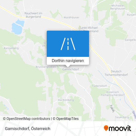 Gamischdorf Karte