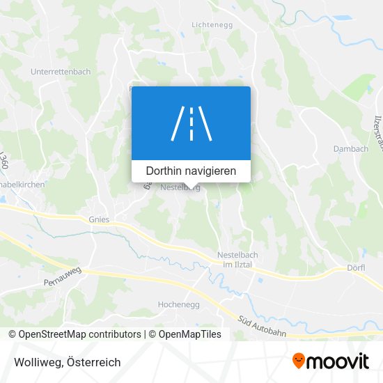 Wolliweg Karte