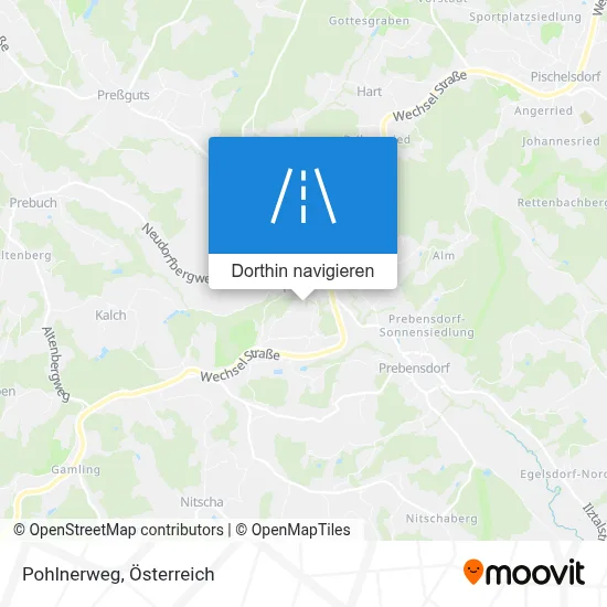 Pohlnerweg Karte