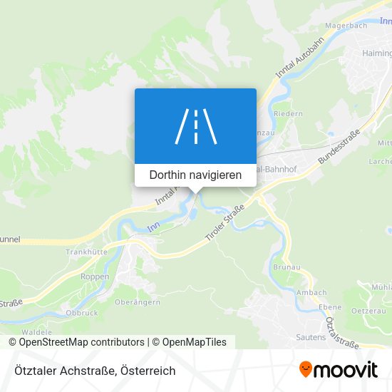 Ötztaler Achstraße Karte