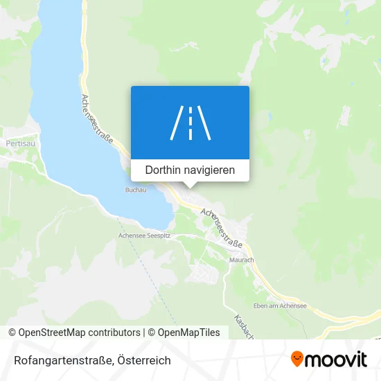 Rofangartenstraße Karte