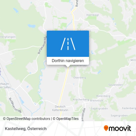 Kastellweg Karte