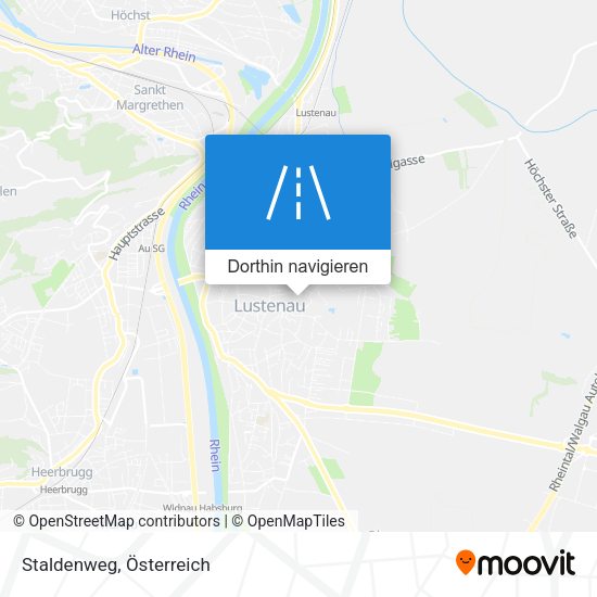 Staldenweg Karte