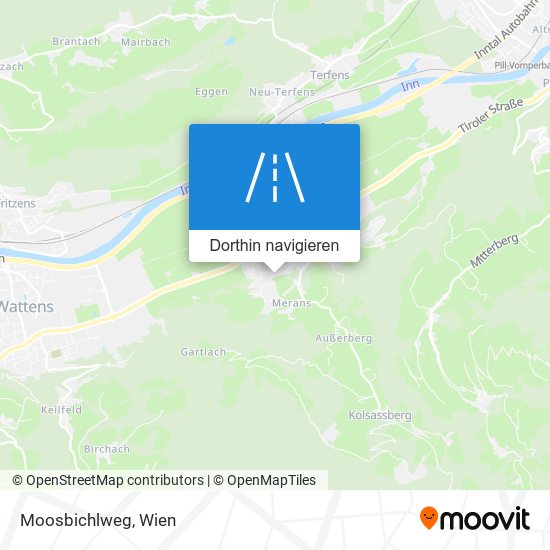 Moosbichlweg Karte