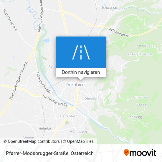 Pfarrer-Moosbrugger-Straße Karte