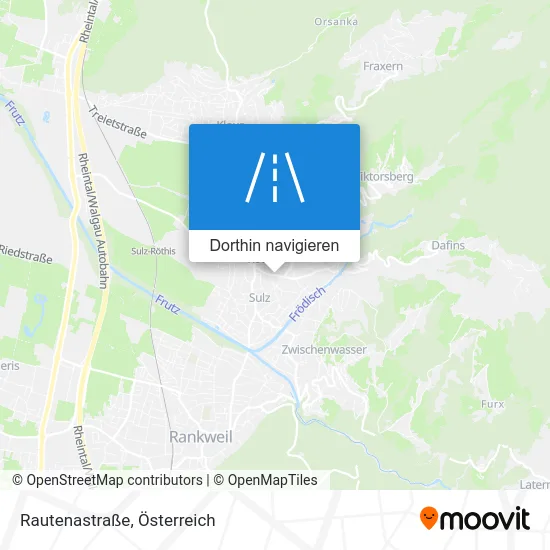 Rautenastraße Karte