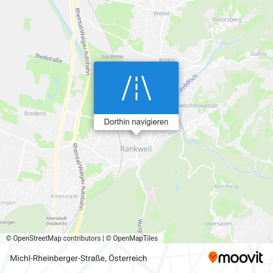Michl-Rheinberger-Straße Karte