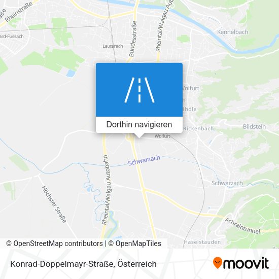 Konrad-Doppelmayr-Straße Karte