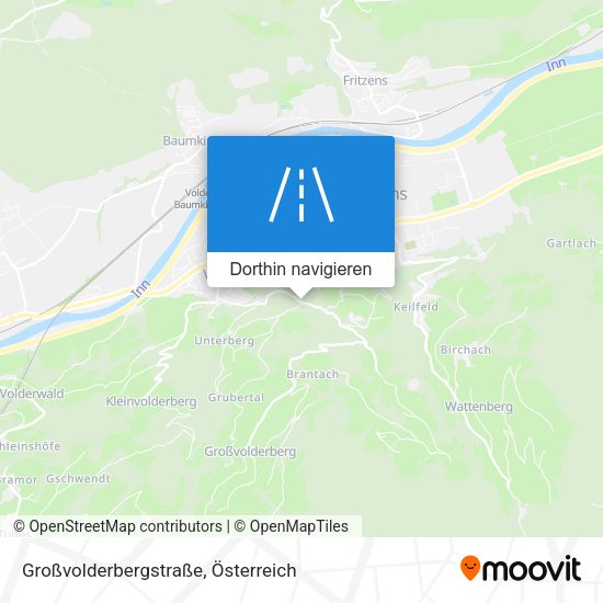 Großvolderbergstraße Karte