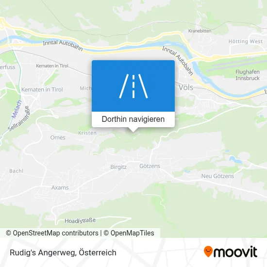 Rudig's Angerweg Karte