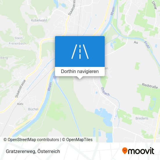 Gratzererweg Karte