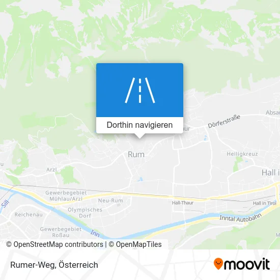 Rumer-Weg Karte