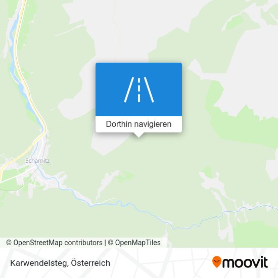 Karwendelsteg Karte