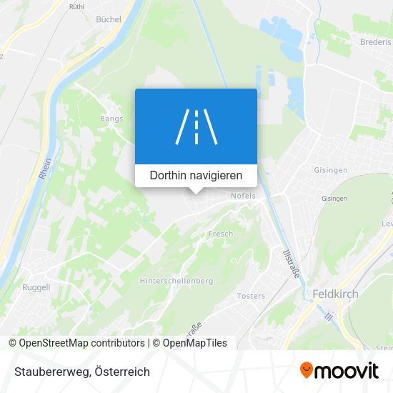 Staubererweg Karte