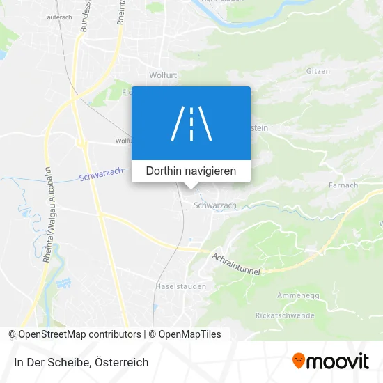 In Der Scheibe Karte