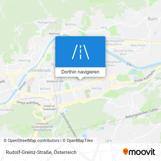 Rudolf-Greinz-Straße Karte