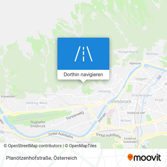 Planötzenhofstraße Karte