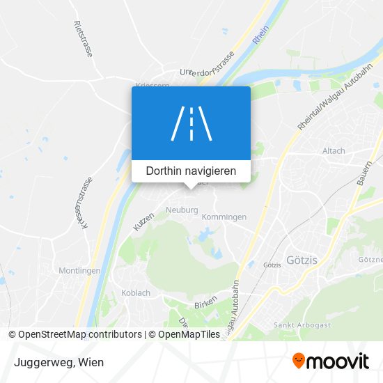 Juggerweg Karte