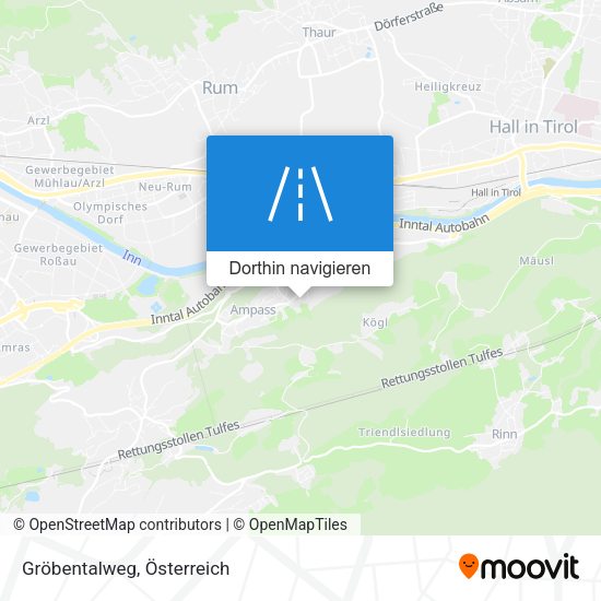 Gröbentalweg Karte