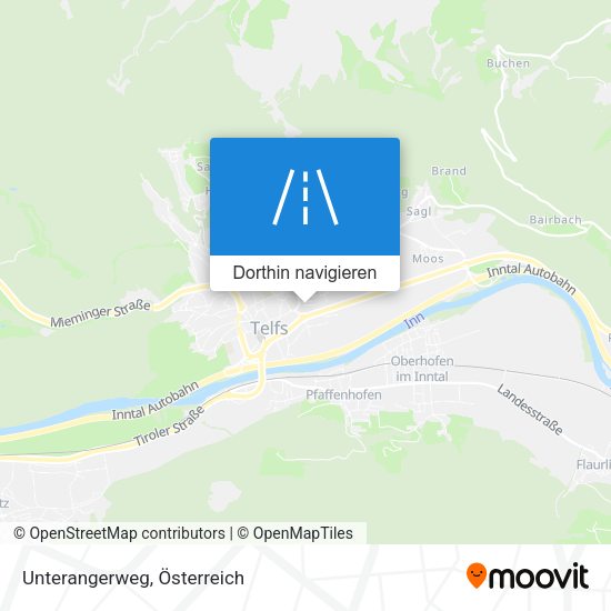 Unterangerweg Karte