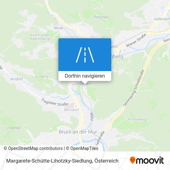 Margarete-Schütte-Lihotzky-Siedlung Karte
