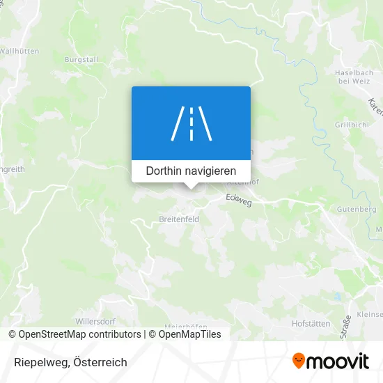 Riepelweg Karte