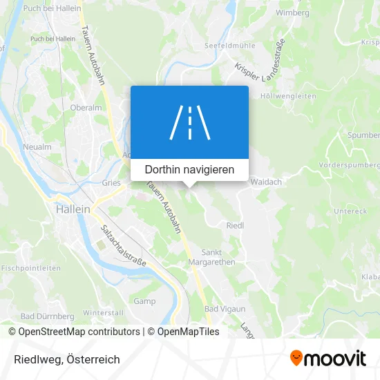 Riedlweg Karte