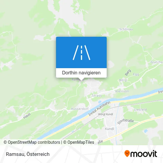 Ramsau Karte