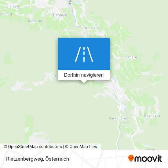 Rietzenbergweg Karte