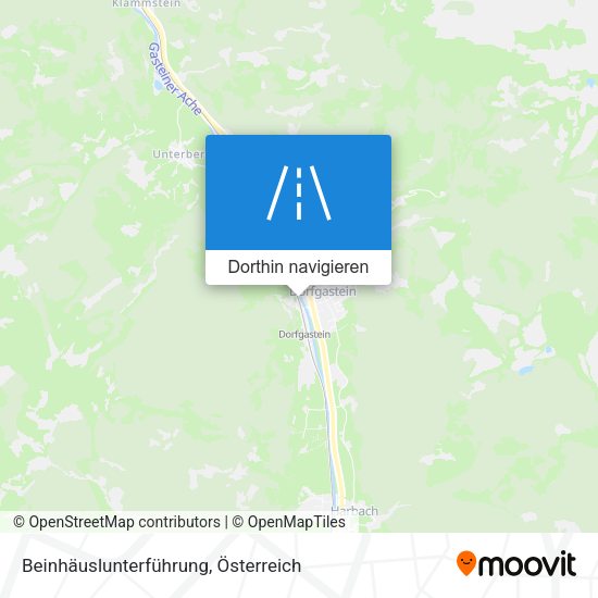 Beinhäuslunterführung Karte